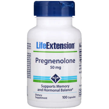 Life Extension  Pregnenolone, 50mg