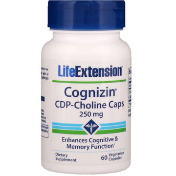 Life Extension  Cognizin CDP-Choline Caps, 250mg