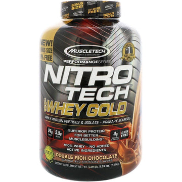 MuscleTech  Nitro-Tech 100% Whey Gold