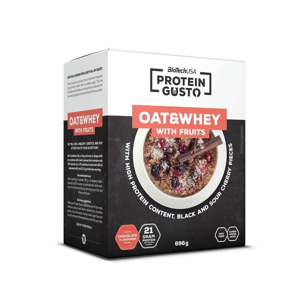BioTechUSA  Oat & Whey with Fruits - IVitamins Shop