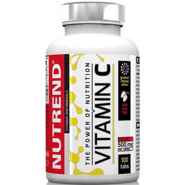 Nutrend  Vitamin C with rose hips, 500mg
