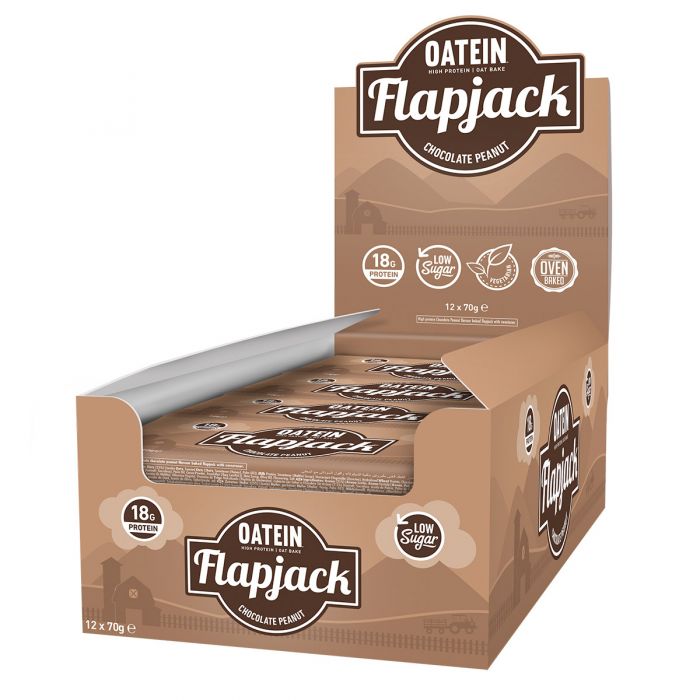 Oatein  Oatein - Oats & Protein Flapjack - IVitamins Shop