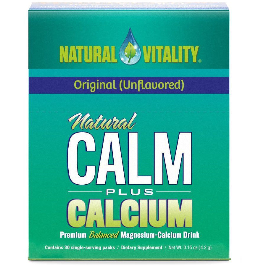 Natural Vitality  Natural Calm Plus Calcium Packs - IVitamins Shop