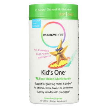 Rainbow Light  Kids One Multivitamin