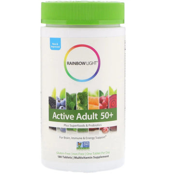 Rainbow Light  Superfoods Active Adult 50+ Multivitamin