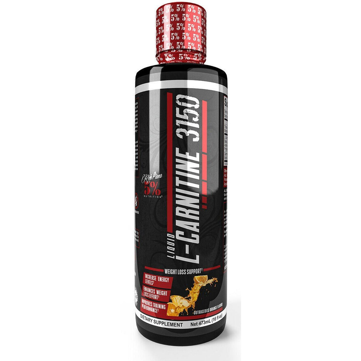 5% Nutrition  Liquid L-Carnitine 3150 - IVitamins Shop
