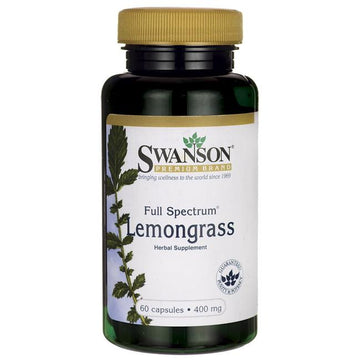 Swanson  Full Spectrum Lemongrass, 400mg