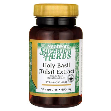 Swanson  Holy Basil (Tulsi) Extract, 400mg