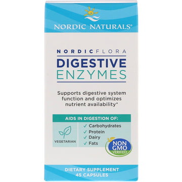 Nordic Naturals  Nordic Flora Digestive Enzymes