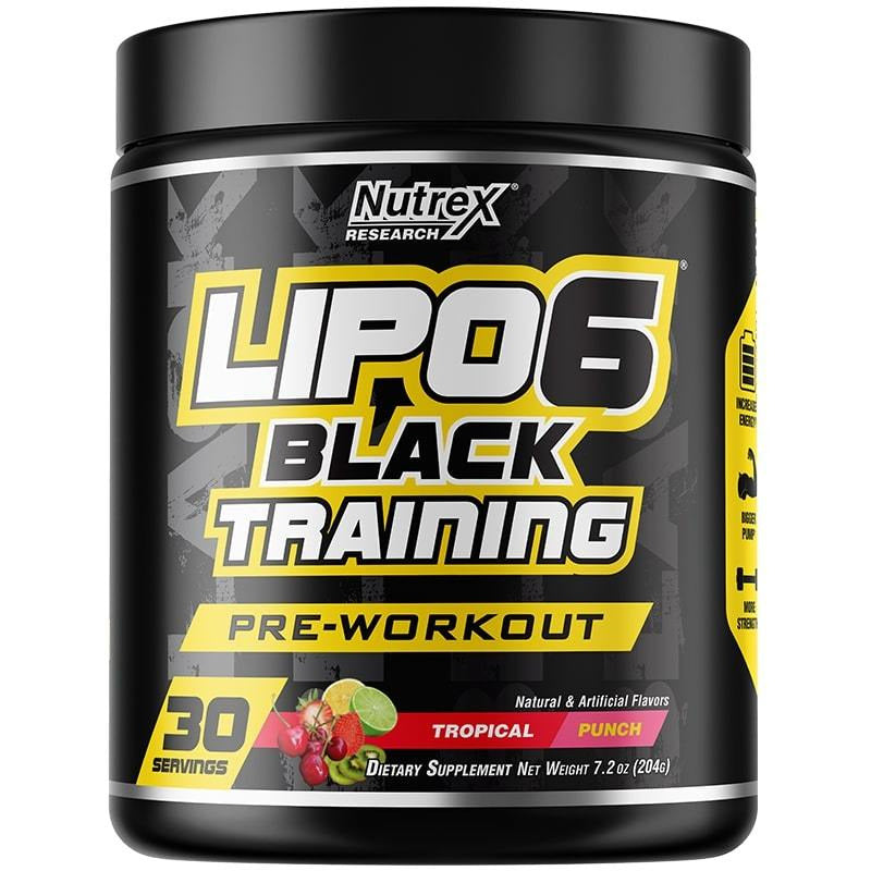 Nutrex  Lipo-6 Black Training - IVitamins Shop