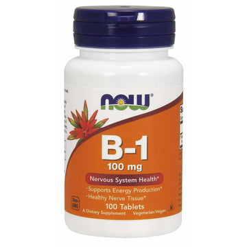 NOW Foods  Vitamin B-1 Thiamine, 100mg